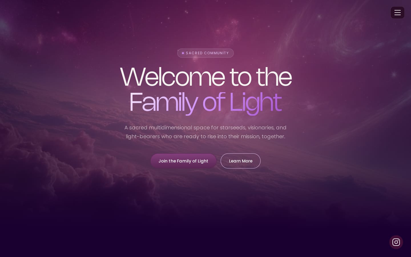 theboujeehealer.com: the Family of Light page.