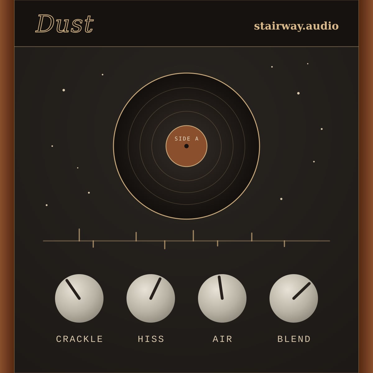 Dust plug-in